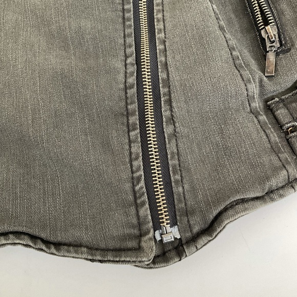 ITALIAN Denim Jacket w/ Studs - Picture 5 of 16